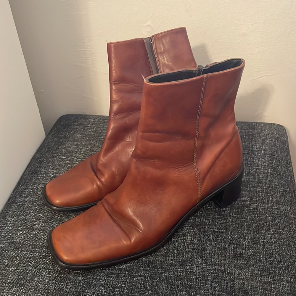 Coach Evonne Leather Calf Boots 6.5
